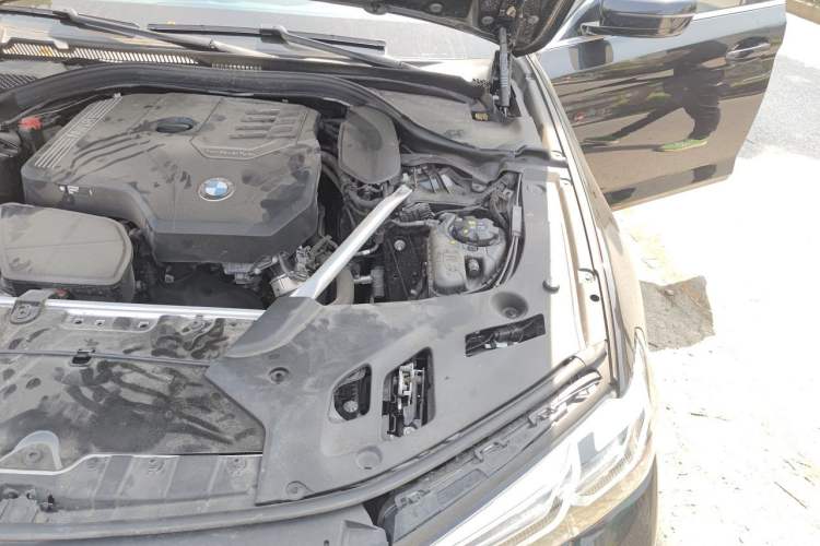 Used BMW 5 Series 2022 Second Facelift 525Li M Sport Package Engine Bay Left
