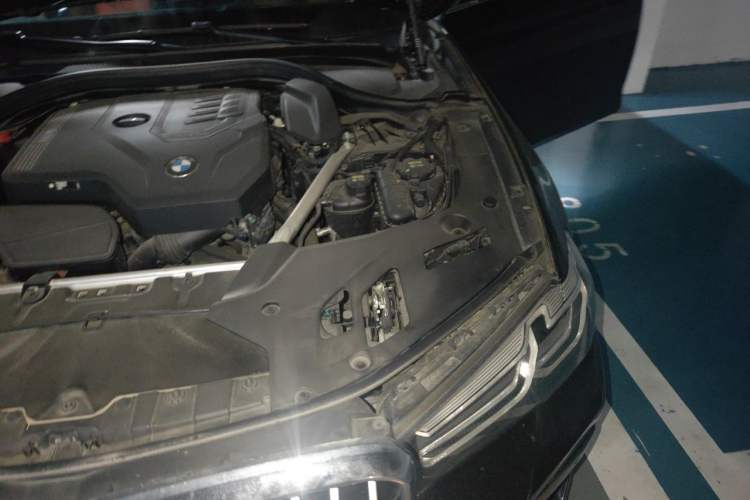 Used BMW 5 Series 2022 Second Facelift 530Li Luxury Version M Sport Package Engine Bay Left
