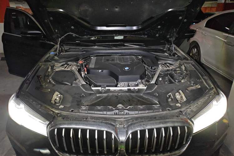 Used BMW 5 Series 2022 Second Facelift 525Li M Sport Package Engine Bay