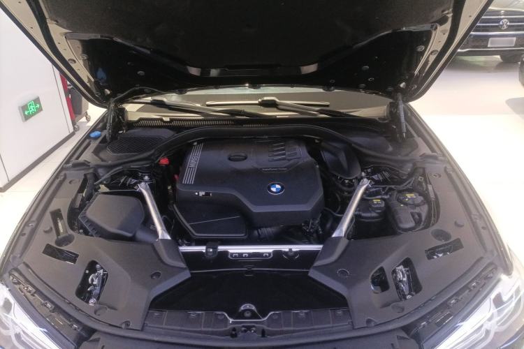 Used BMW 5 Series 2022 Second Facelift 530Li Leading Edition M Sport Package Engine Bay