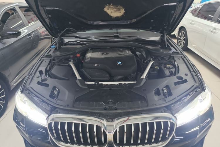Used BMW 5 Series 2022 Second Facelift 530Li Leading Edition M Sport Package Engine Bay