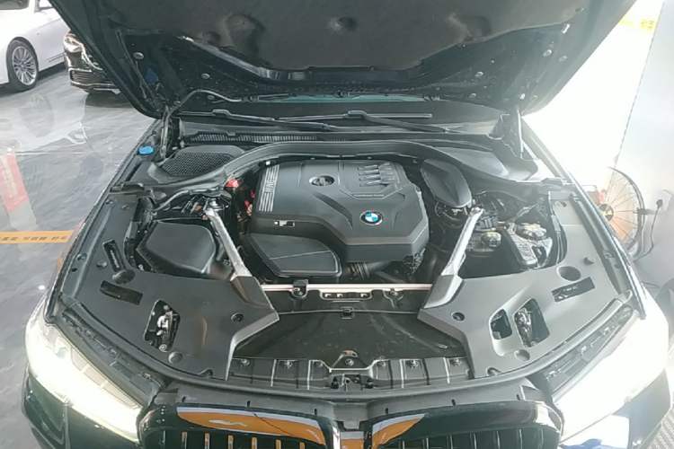 Used BMW 5 Series 2022 Revised Version 3 530Li Luxury Edition M Sport Package Engine Bay