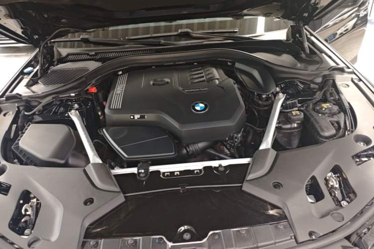 Used BMW 5 Series 2022 Second Facelift 530Li Leading Edition M Sport Package Engine Bay