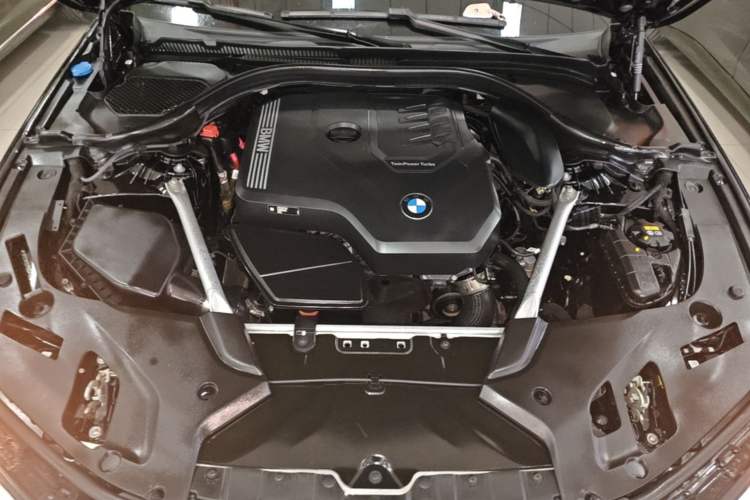 Used BMW 5 Series 2022 Second Facelift 525Li Luxury Package Engine Bay