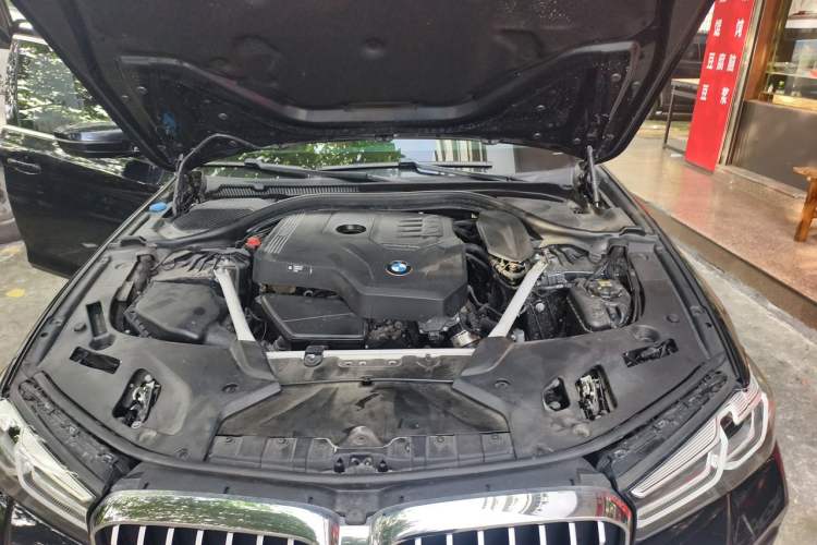 Used BMW 5 Series 2022 Restyled 525Li M Sport Package Engine Bay