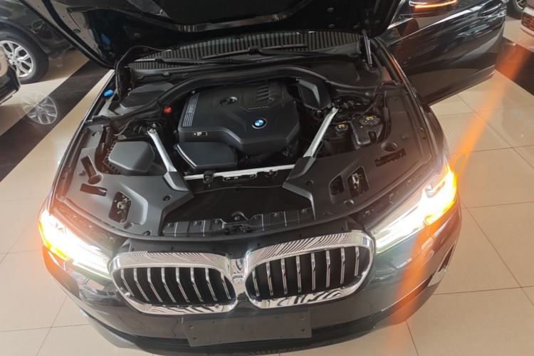 Used BMW 5 Series 2022 Updated 530Li Leading Edition Luxury Package Engine Bay