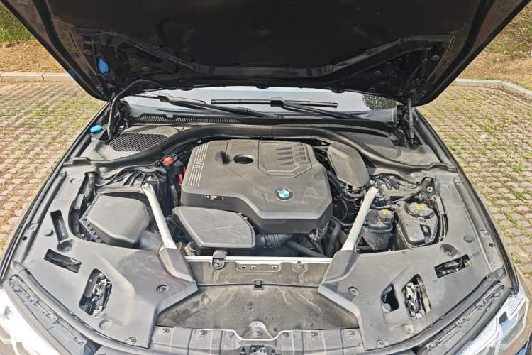 Used BMW 5 Series 2022 Updated 530Li Luxury Edition Premium Package Engine Bay