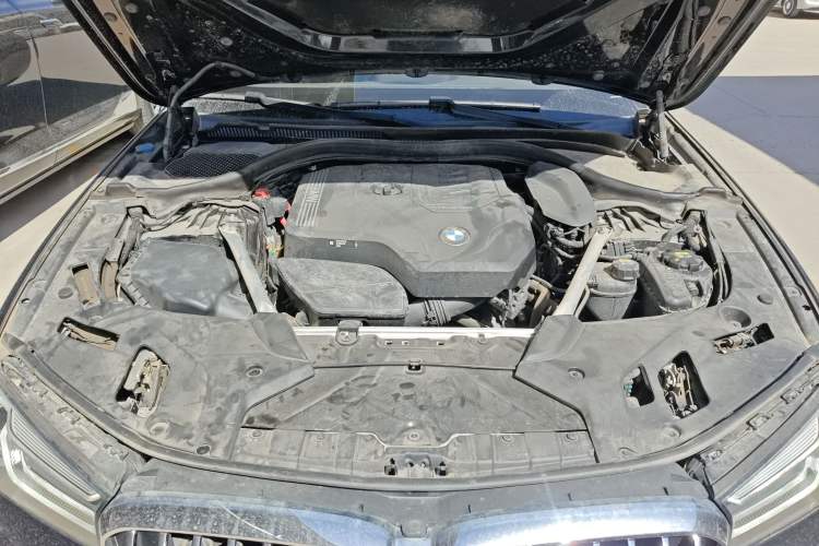 Used BMW 5 Series 2022 Updated 530Li Leading Edition Luxury Package Engine Bay