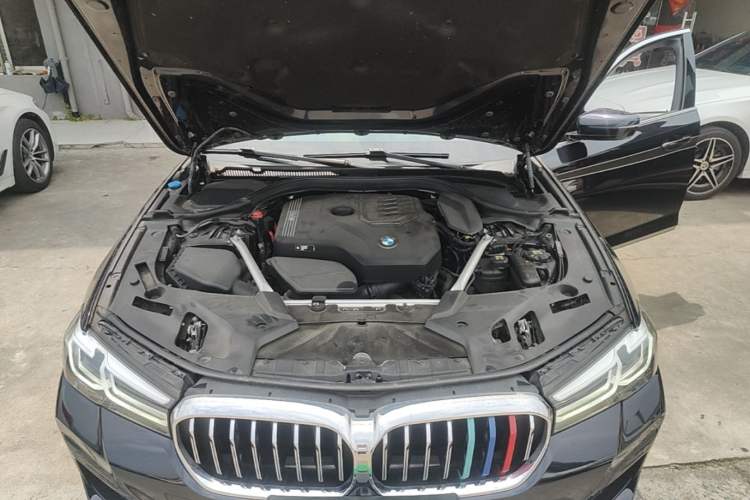 Used BMW 5 Series 2022 Revised Version 530Li xDrive M Sport Package Engine Bay