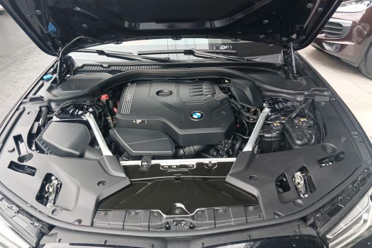 Used BMW 5 Series 2022 Second Facelift 530Li Luxury Version M Sport Package Engine Bay