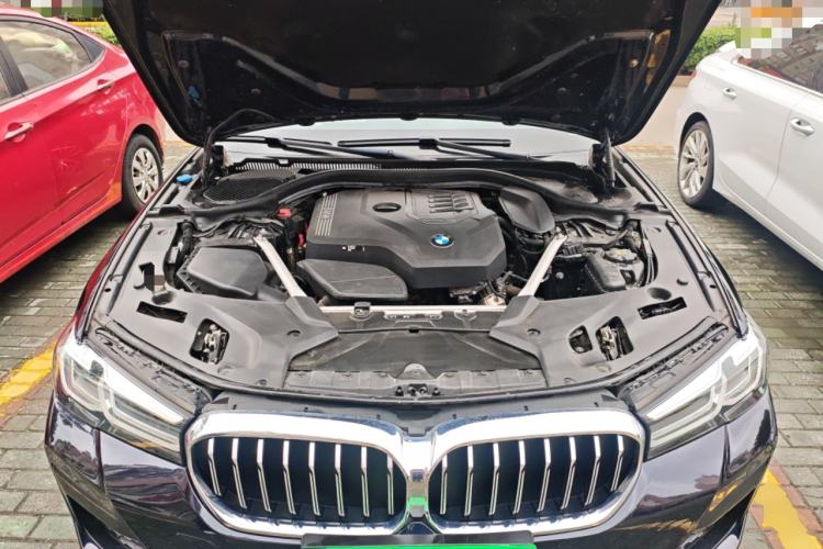 Used BMW 5 Series 2022 Restyled 525Li M Sport Package Engine Bay