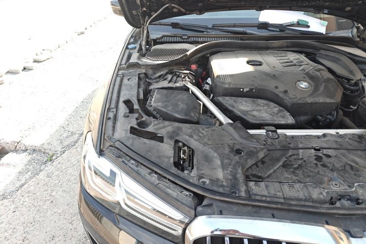 Used BMW 5 Series 2022 Updated 530Li Leading Edition Luxury Package Engine Bay Right