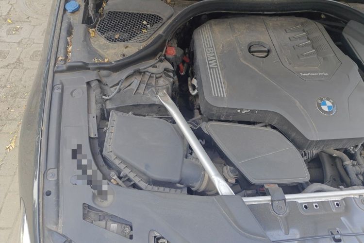 Used BMW 5 Series 2022 Updated 530Li Leading Edition Luxury Package Engine Bay Right
