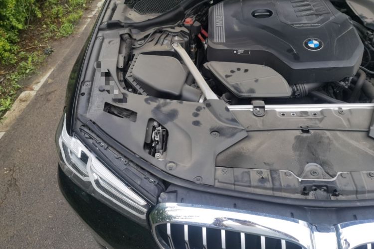 Used BMW 5 Series 2022 530Li xDrive Luxury Package Engine Bay Right