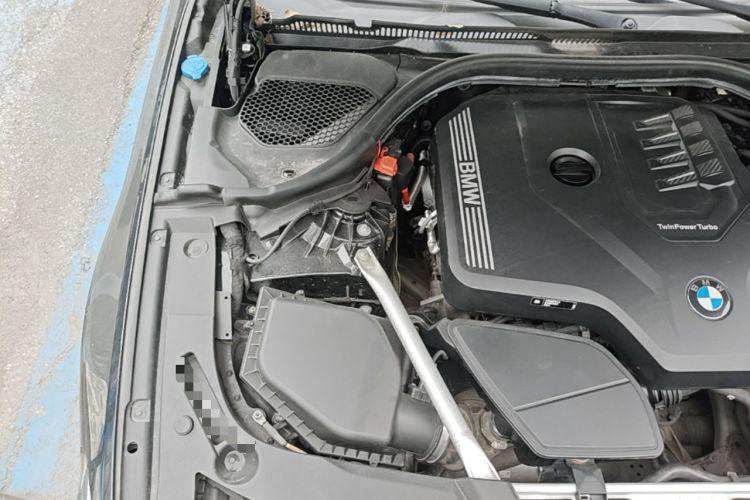 Used BMW 5 Series 2022 Updated 530Li Leading Edition Luxury Package Engine Bay Right