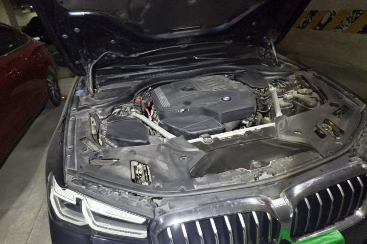 Used BMW 5 Series 2022 530Li Leading Model M Sport Package Engine Bay Right