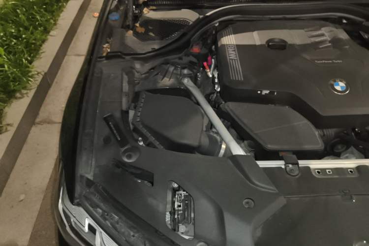 Used BMW 5 Series 2022 Second Facelift 530Li Luxury Version M Sport Package Engine Bay Right