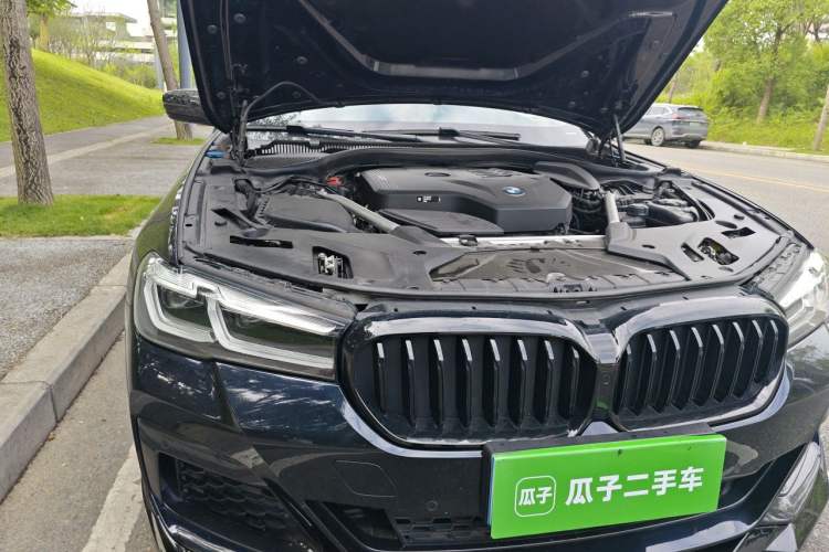 Used BMW 5 Series 2022 Updated 530Li Leading Edition Luxury Package Engine Bay Right