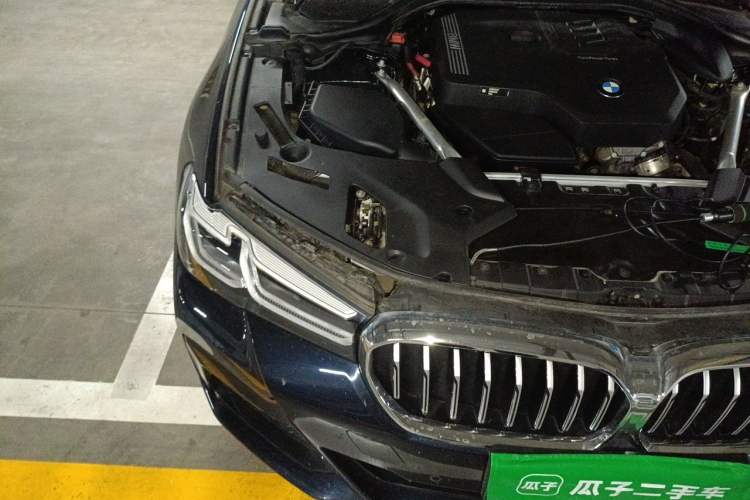 Used BMW 5 Series 2022 Second Facelift 525Li M Sport Package Engine Bay Right