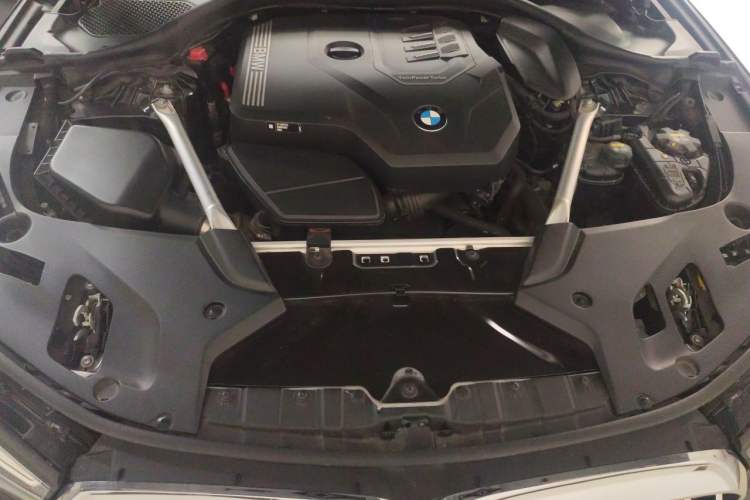 Used BMW 5 Series 2022 Second Facelift 530Li Luxury Version M Sport Package Engine Bay