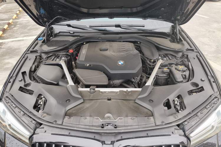 Used BMW 5 Series 2022 530Li Leading Model M Sport Package Engine Bay