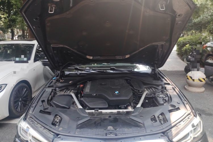 Used BMW 5 Series 2022 Restyled 525Li M Sport Package Engine Bay