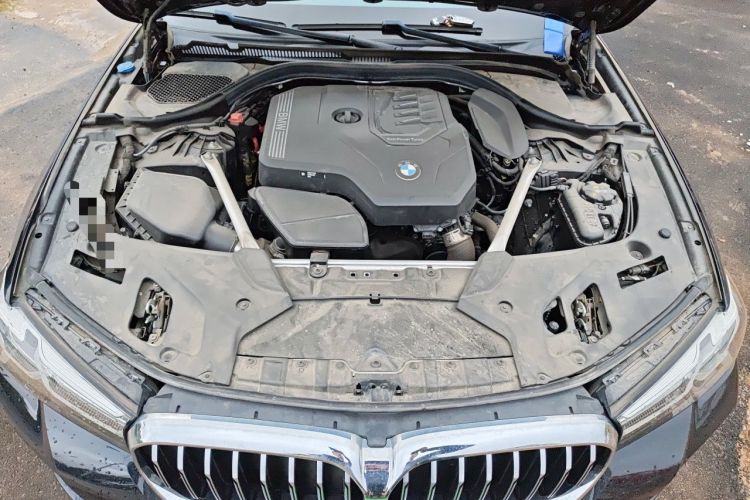Used BMW 5 Series 2022 Second Facelift 525Li M Sport Package Engine Bay