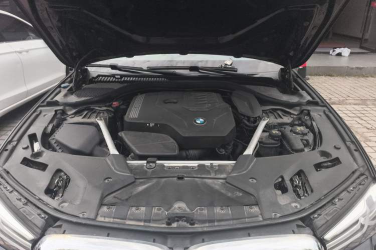 Used BMW 5 Series 2022 530Li Leading Model M Sport Package Engine Bay