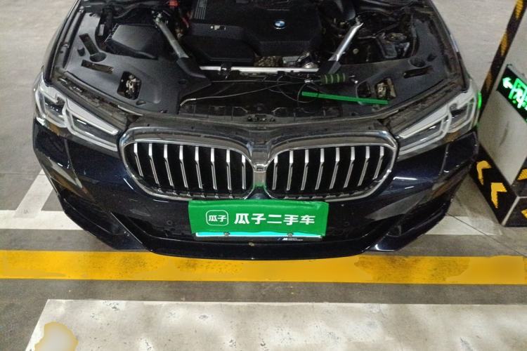 Used BMW 5 Series 2022 Second Facelift 525Li M Sport Package Engine Bay