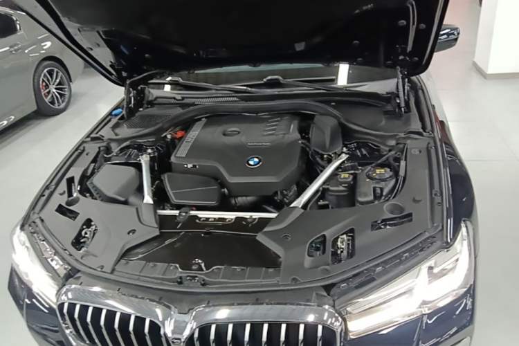 Used BMW 5 Series 2022 Revised Version 3 530Li Luxury Edition M Sport Package Engine Bay