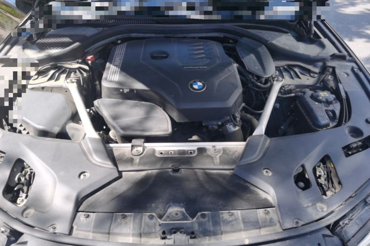 Used BMW 5 Series 2022 525Li M Sport Package Engine Bay
