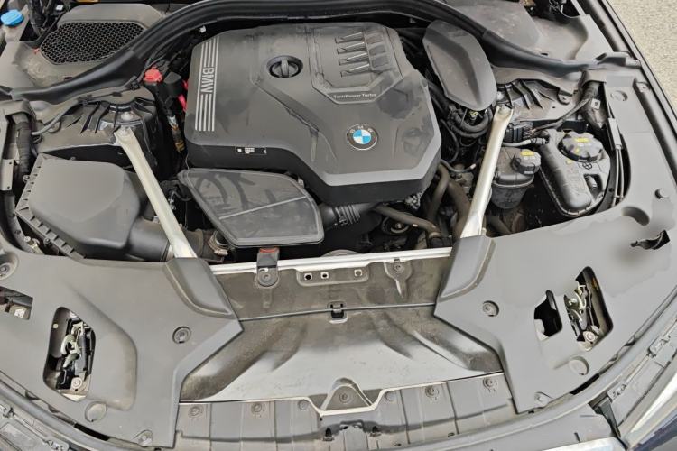 Used BMW 5 Series 2022 530Li Leading Model M Sport Package Engine Bay