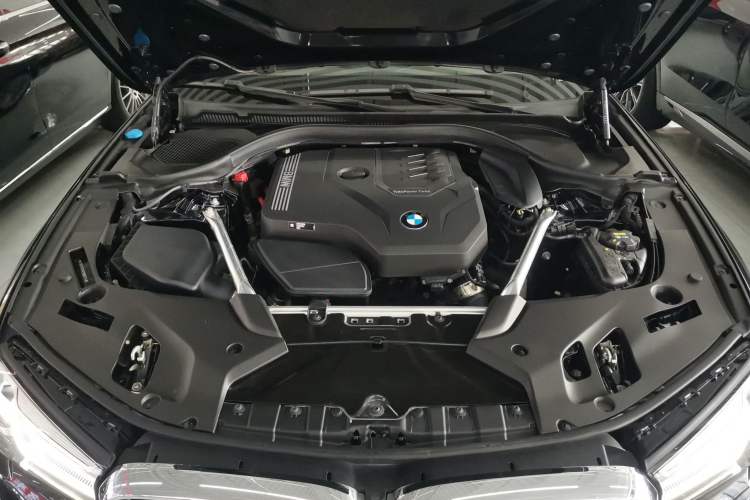 Used BMW 5 Series 2022 Second Facelift 525Li Luxury Package Engine Bay