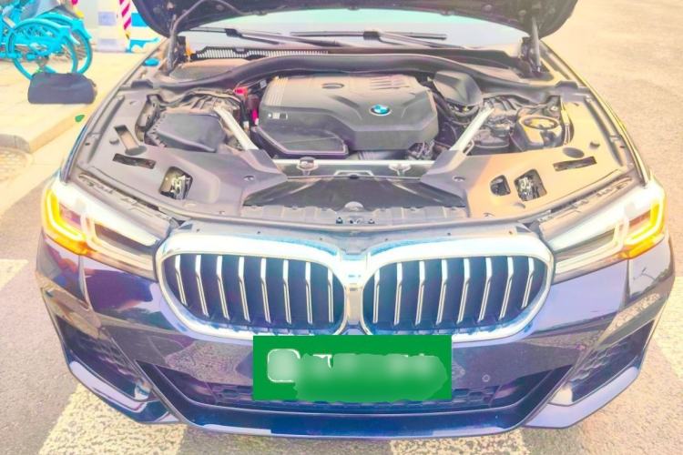 Used BMW 5 Series 2022 Second Facelift 530i M Sport Package Engine Bay
