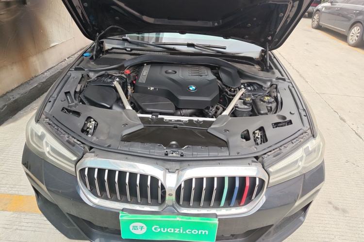Used BMW 5 Series 2022 Revised Version 3 530Li Luxury Edition M Sport Package Engine Bay