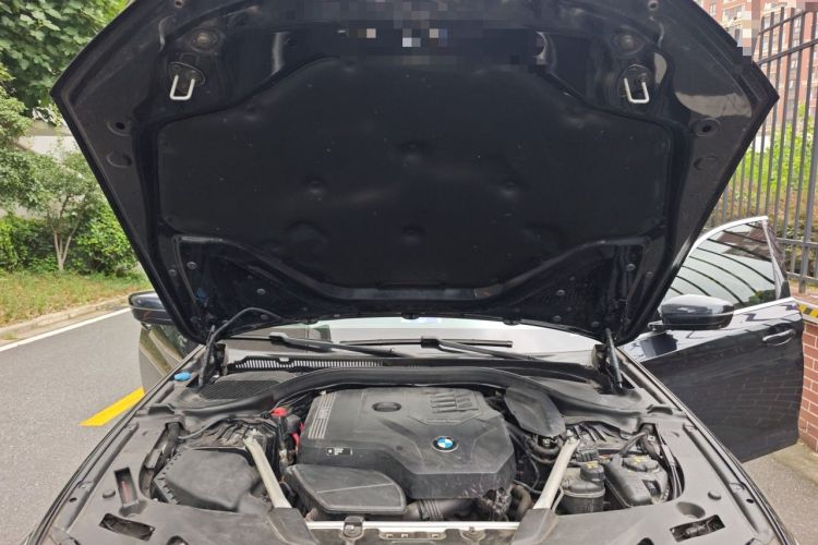 Used BMW 5 Series 2022 Second Facelift 530Li Luxury Version M Sport Package Engine Bay
