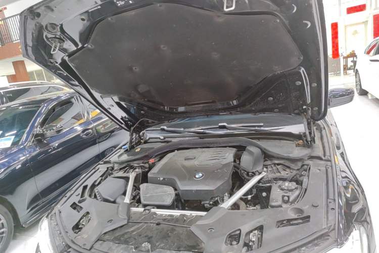 Used BMW 5 Series 2022 Second Facelift 525Li Luxury Package Engine Bay