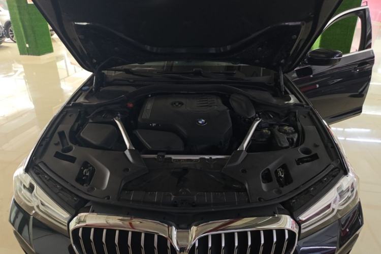 Used BMW 5 Series 2022 Revised Version 3 530Li Luxury Edition M Sport Package Engine Bay