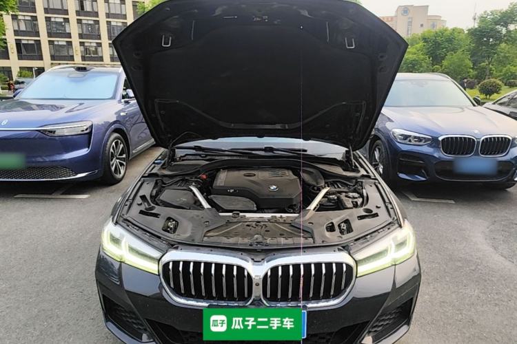 Used BMW 5 Series 2022 Revised Version 3 530Li Luxury Edition M Sport Package Engine Bay