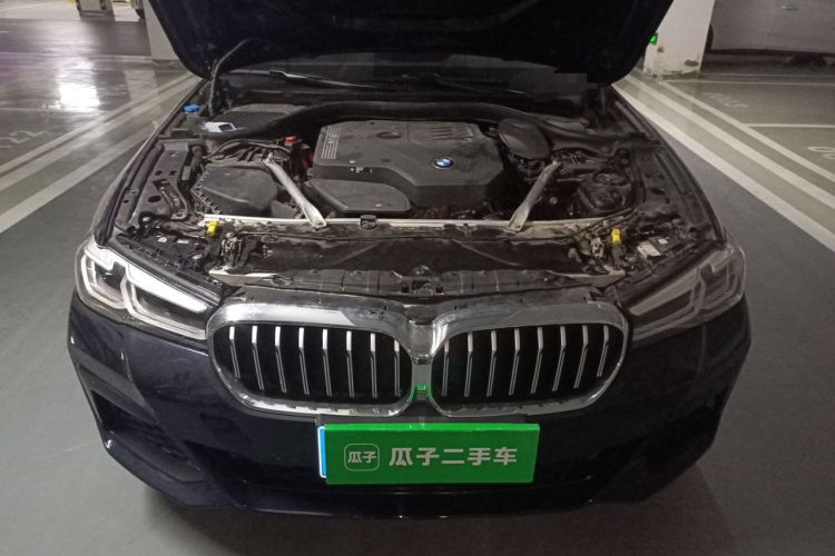 Used BMW 5 Series 2022 Second Facelift 525Li M Sport Package Engine Bay