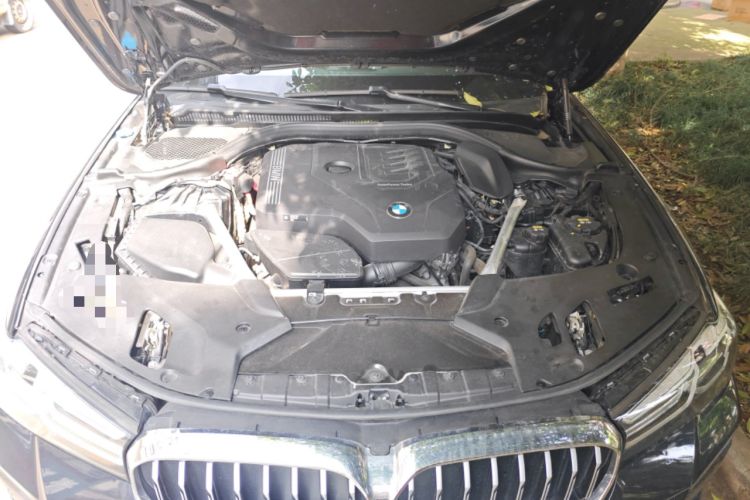 Used BMW 5 Series 2022 Second Facelift 530Li Leading Edition M Sport Package Engine Bay