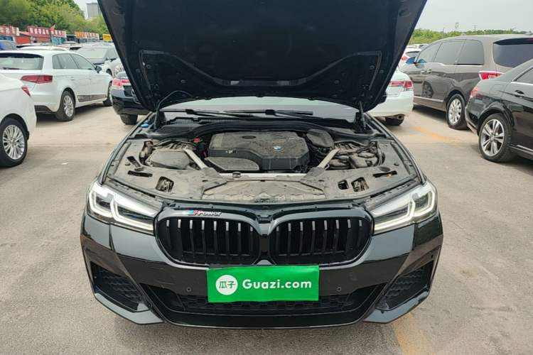 Used BMW 5 Series 2022 Second Facelift 530Li Leading Edition M Sport Package Engine Bay
