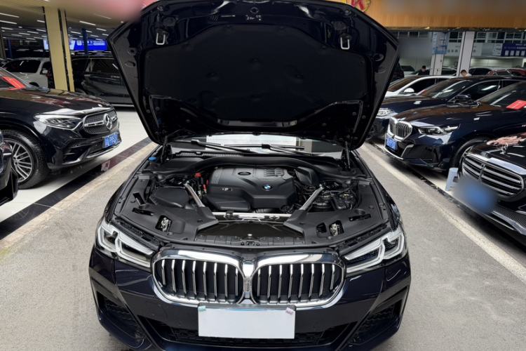 Used BMW 5 Series 2022 530Li Leading Model M Sport Package Engine Bay