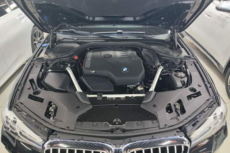 Used BMW 5 Series 2022 Second Facelift 525Li M Sport Package Engine Bay