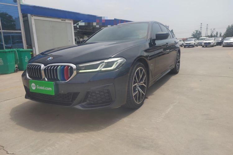 Used BMW 5 Series 2022 Second Facelift 530i M Sport Package Exterior 2