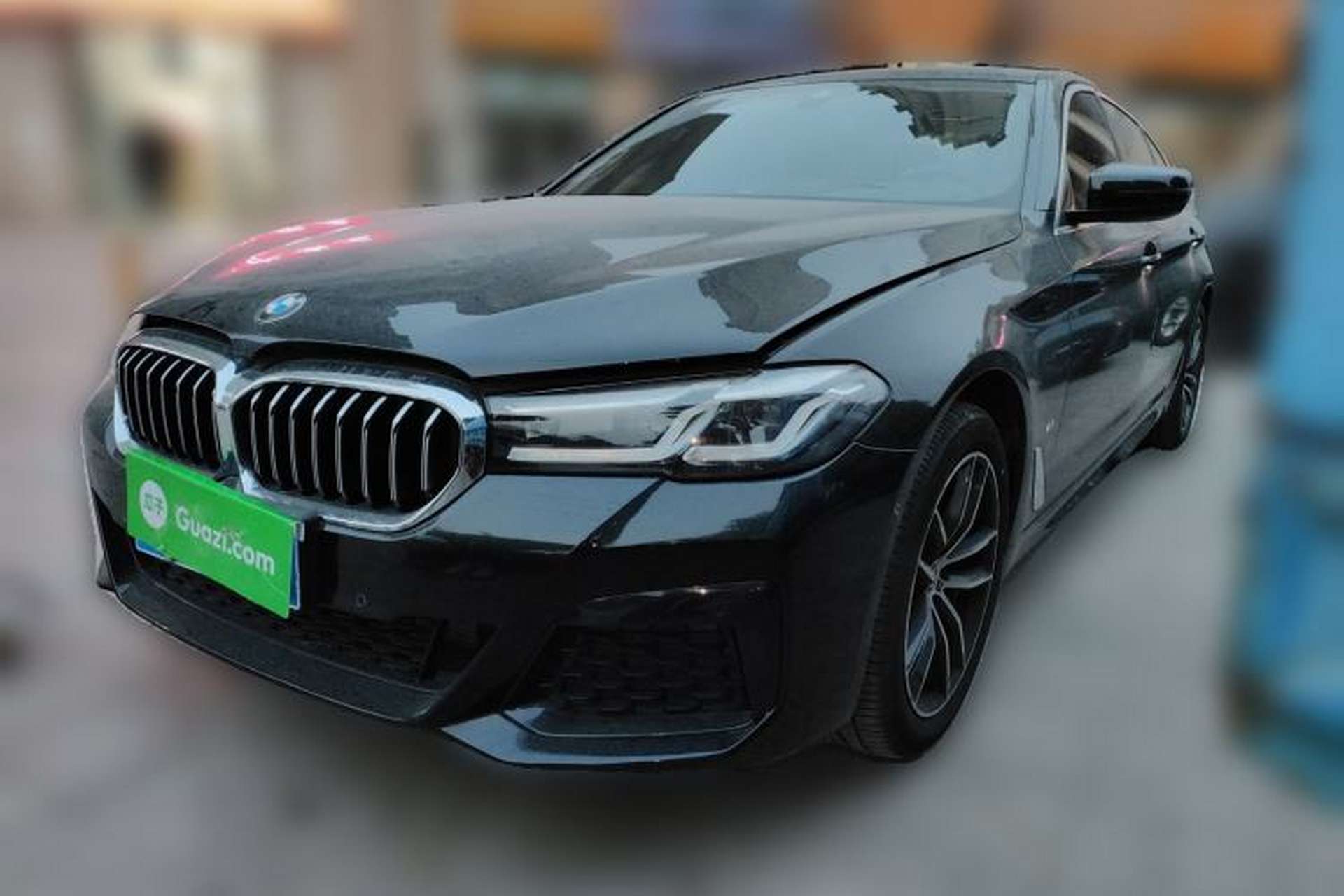 Used BMW 5 Series 2022 Second Facelift 525Li M Sport Package Front Left 45 Deg
