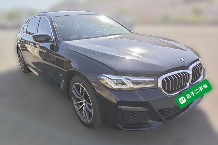 Used BMW 5 Series 2022 Restyled 525Li M Sport Package Front Right 45 Deg