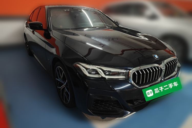 Used BMW 5 Series 2022 Second Facelift 540i Sport Line M Sport Package Front Right 45 Deg