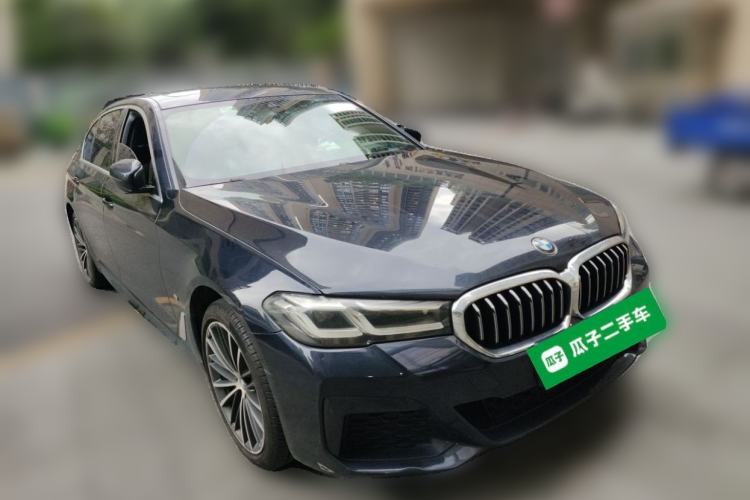 Used BMW 5 Series 2022 Restyled 530Li Leading Edition M Sport Package Front Right 45 Deg