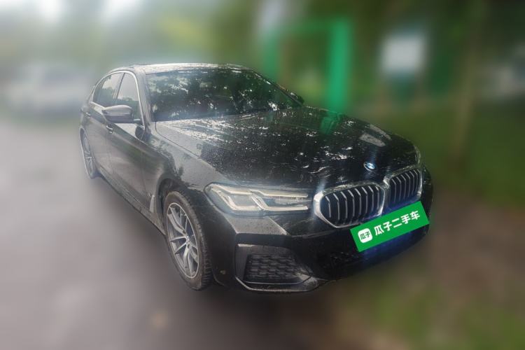 Used BMW 5 Series 2022 Restyled 525Li M Sport Package Front Right 45 Deg